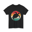 Vintage Turtle Marine Biologist T-Shirt - Black