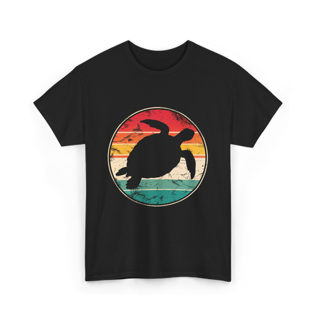 Vintage Turtle Marine Biologist T-Shirt - Black