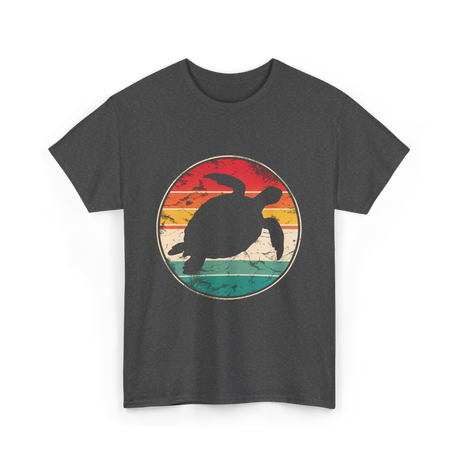 Vintage Turtle Marine Biologist T-Shirt - Dark Heather
