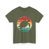 Vintage Turtle Marine Biologist T-Shirt - Military Green