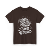 Viva Mexico Mexican Culture T-Shirt - Dark Chocolate