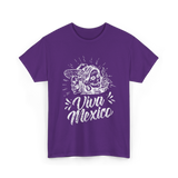 Viva Mexico Mexican Culture T-Shirt - Purple