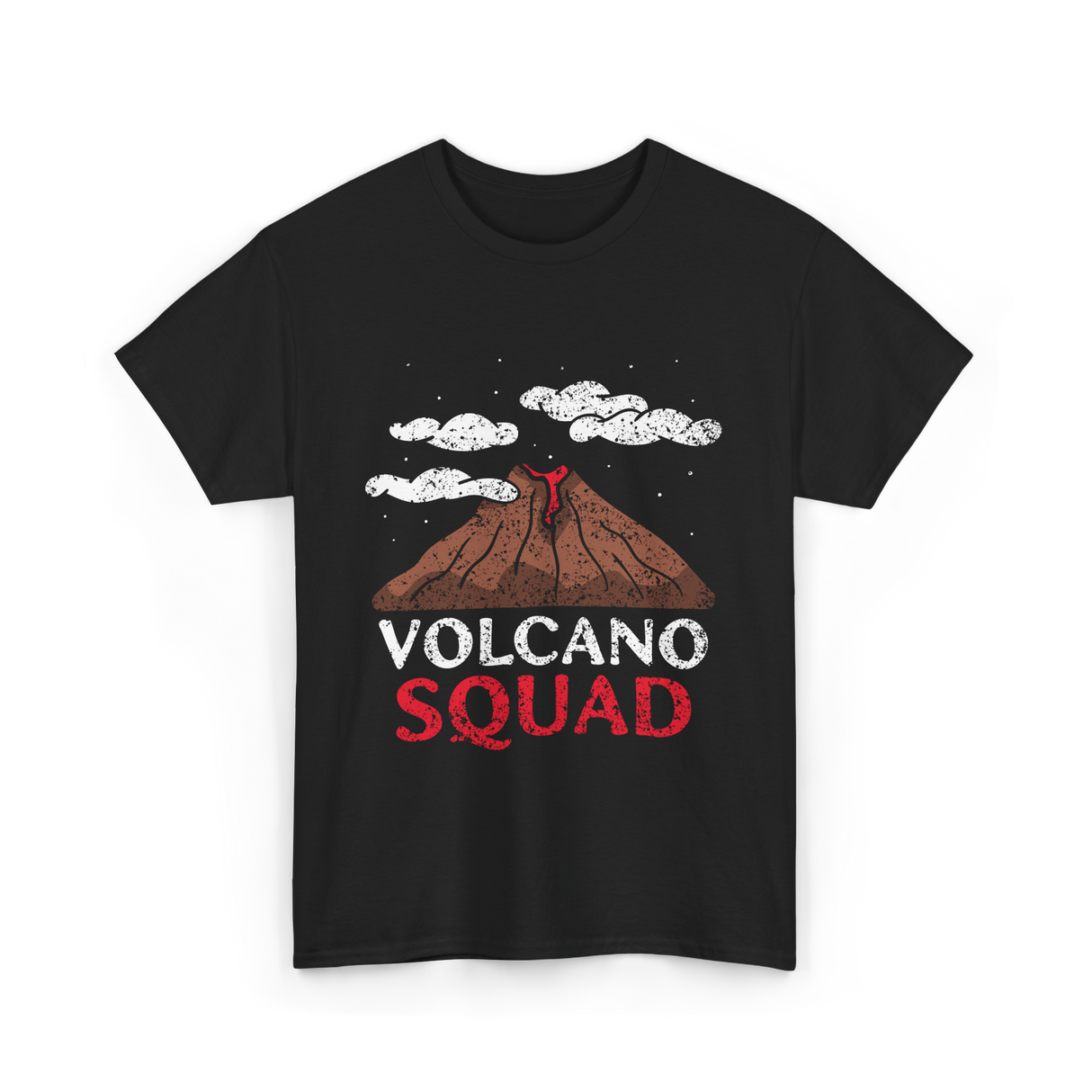 Volcano Squad Volcanic Geology T-Shirt - Black