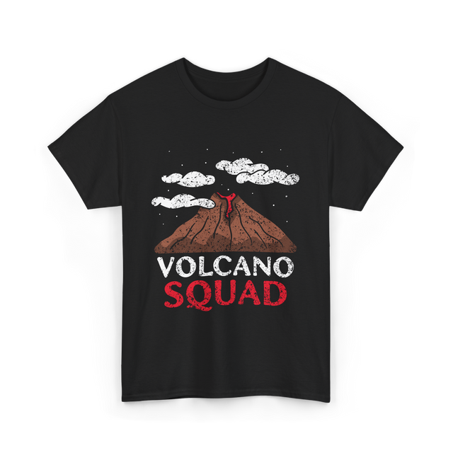 Volcano Squad Volcanic Geology T-Shirt - Black