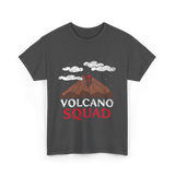 Volcano Squad Volcanic Geology T-Shirt - Dark Heather