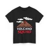 Volcano Squad Volcano Geology T-Shirt - Black