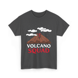 Volcano Squad Volcano Geology T-Shirt - Dark Heather