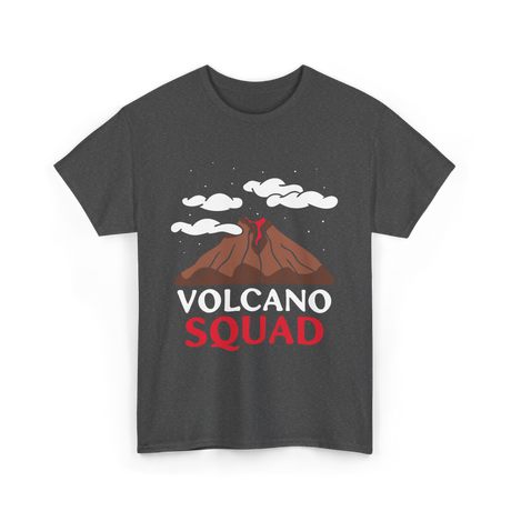 Volcano Squad Volcano Geology T-Shirt - Dark Heather