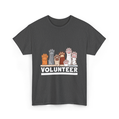 Volunteer Animal Rescue Supporter T-Shirt - Dark Heather