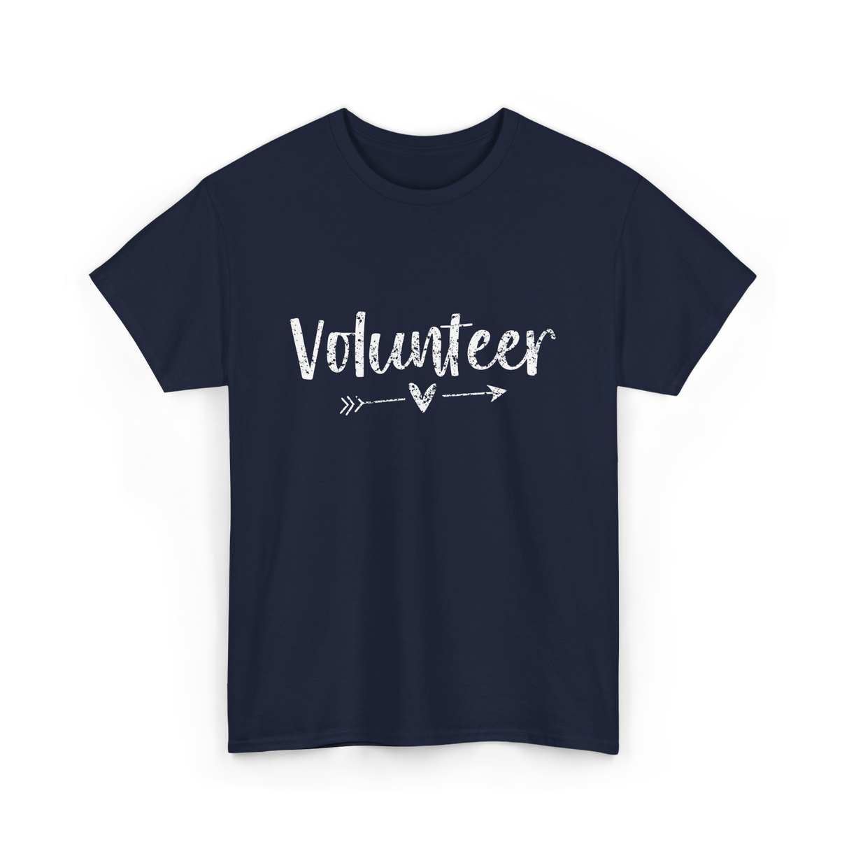 Volunteer Arrow Love Volunteer T-Shirt - Navy