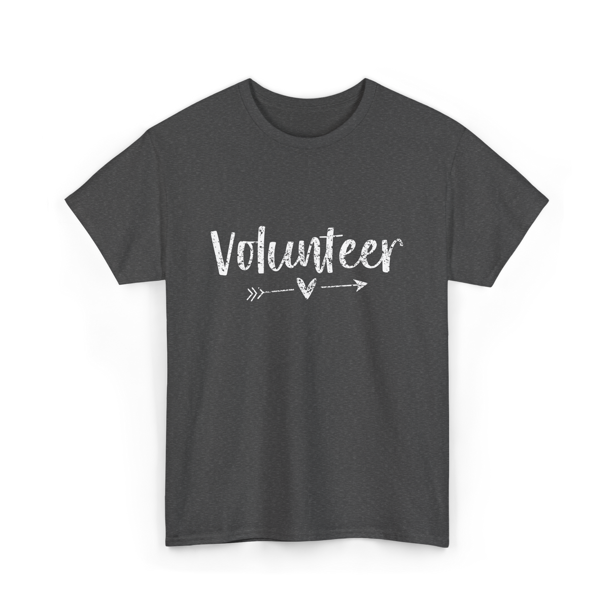 Volunteer Arrow Love Volunteer T-Shirt - Dark Heather