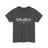 Volunteer Arrow Love Volunteer T-Shirt - Dark Heather