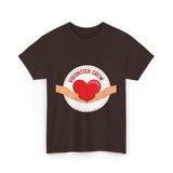 Volunteer Crew Volunteer Charity T-Shirt - Dark Chocolate