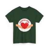 Volunteer Crew Volunteer Charity T-Shirt - Forest Green