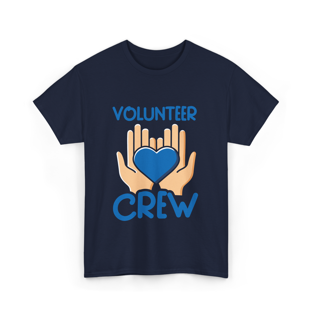 Volunteer Crew Volunteer Service T-Shirt - Navy