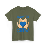 Volunteer Crew Volunteer Service T-Shirt - Military Green