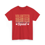 Volunteer Squad Volunteer Team T-Shirt - Red