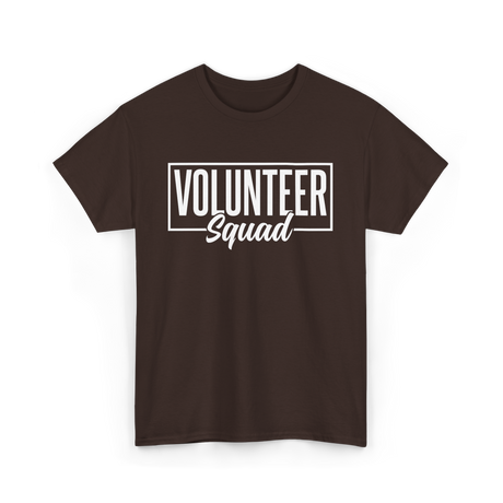 Volunteer Squad Volunteer Team T-Shirt - Dark Chocolate