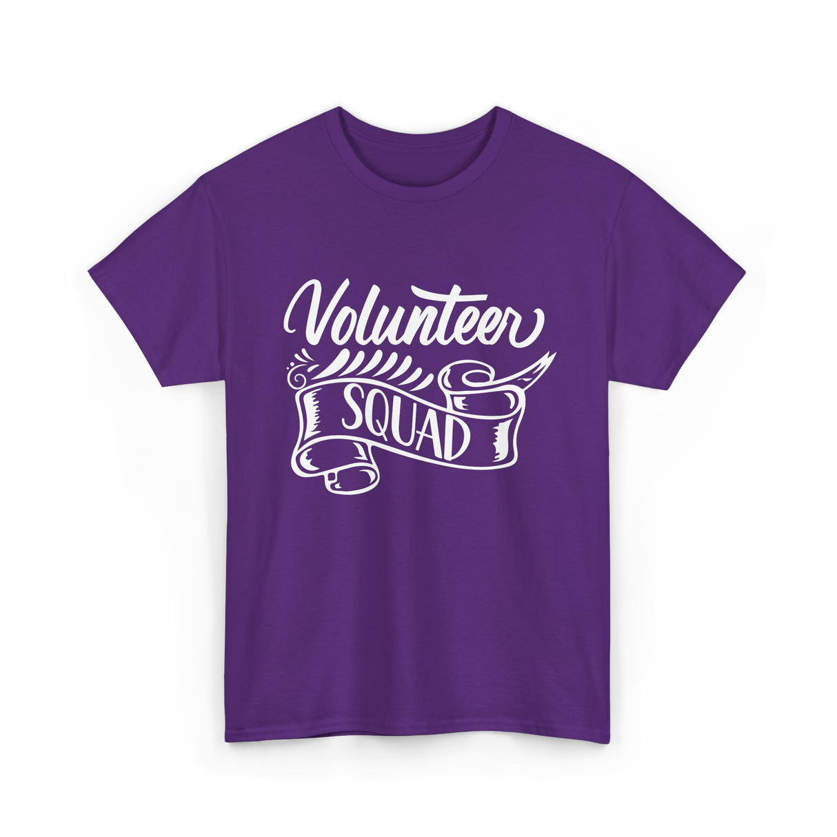 Volunteer Squad Volunteer Team T-Shirt - Purple