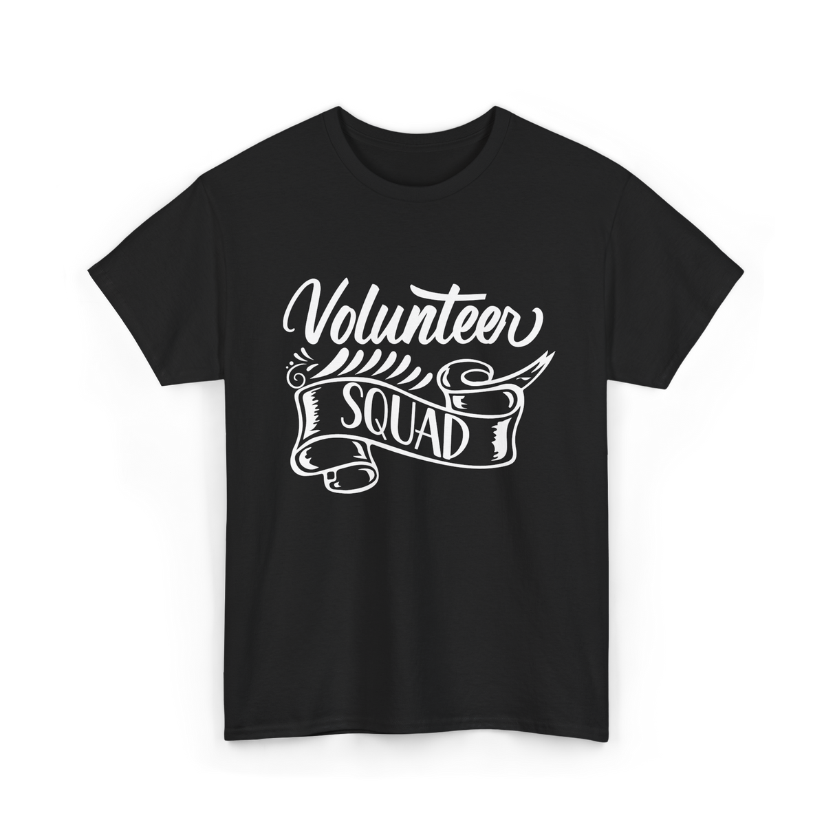 Volunteer Squad Volunteer Team T-Shirt - Black