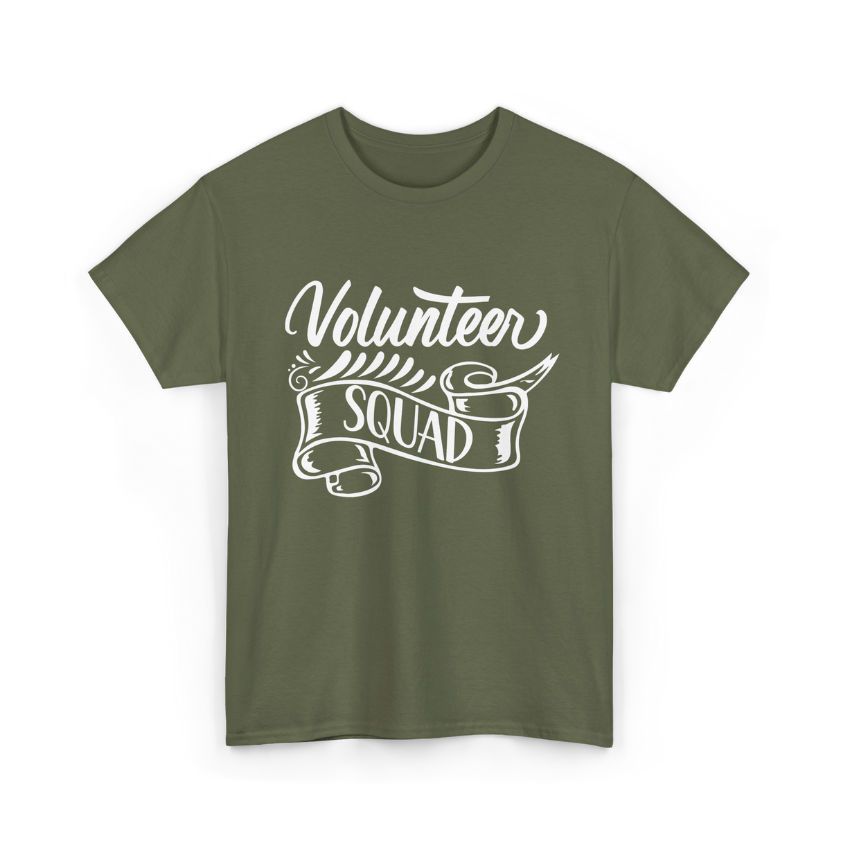 Volunteer Squad Volunteer Team T-Shirt - Military Green