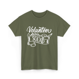 Volunteer Squad Volunteer Team T-Shirt - Military Green