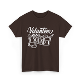 Volunteer Squad Volunteer Team T-Shirt - Dark Chocolate