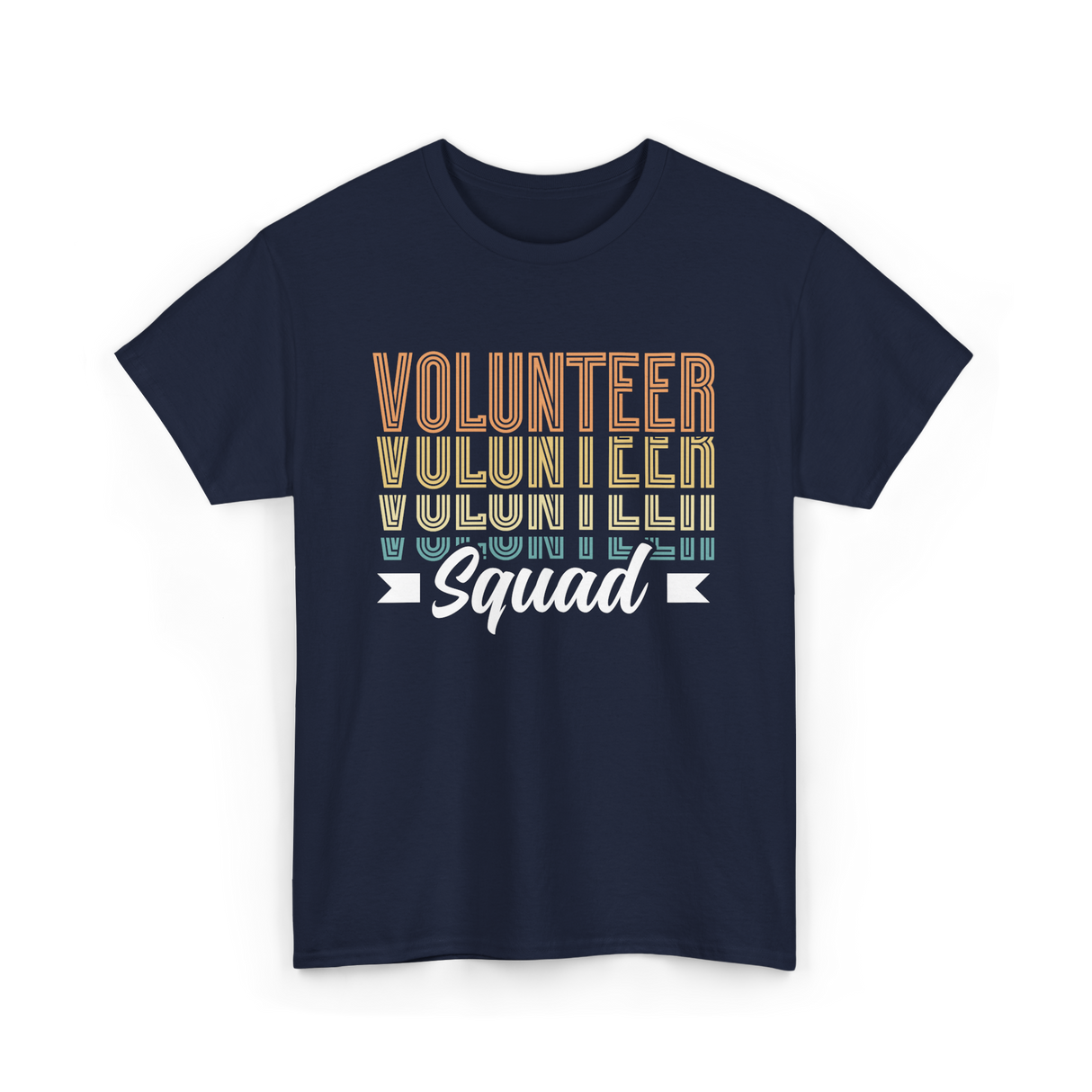 Volunteer Squad Volunteer Team T-Shirt - Navy