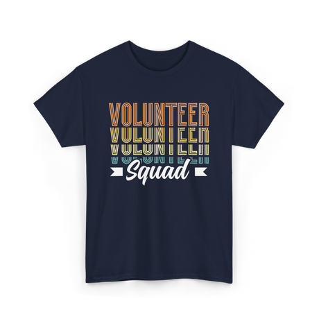 Volunteer Squad Volunteer Team T-Shirt - Navy