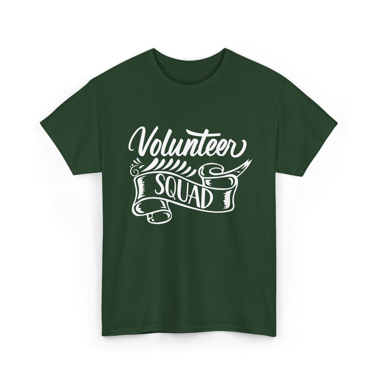 Volunteer Squad Volunteer Team T-Shirt - Forest Green