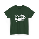Volunteer Squad Volunteering Community T-Shirt - Forest Green
