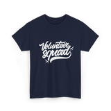 Volunteer Squad Volunteering Community T-Shirt - Navy