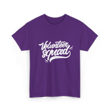 Volunteer Squad Volunteering Community T-Shirt - Purple