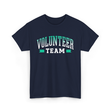 Volunteer Team Volunteer Service T-Shirt - Navy