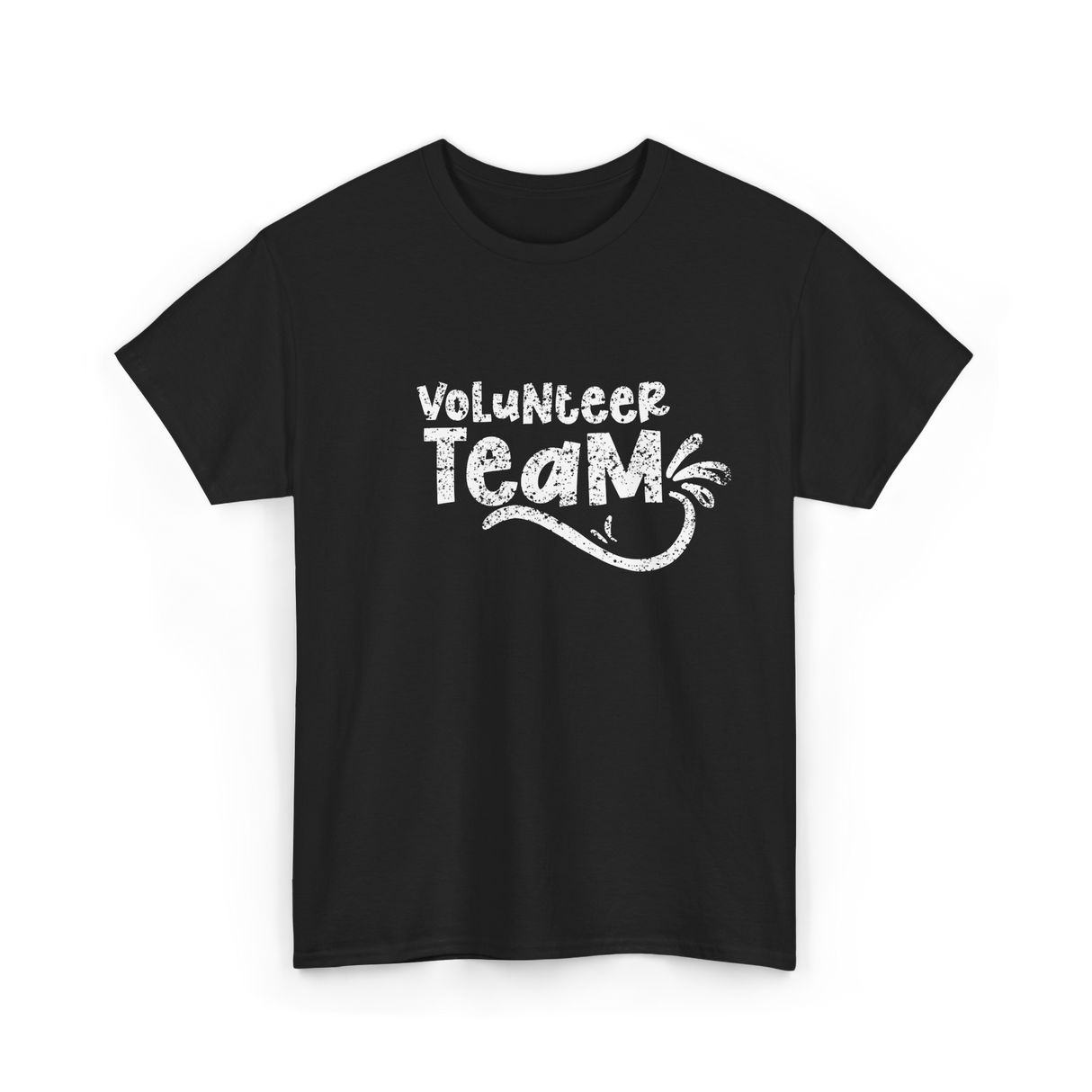 Volunteer Team Volunteer Support T-Shirt - Black