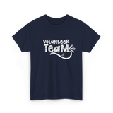 Volunteer Team Volunteer Support T-Shirt - Navy