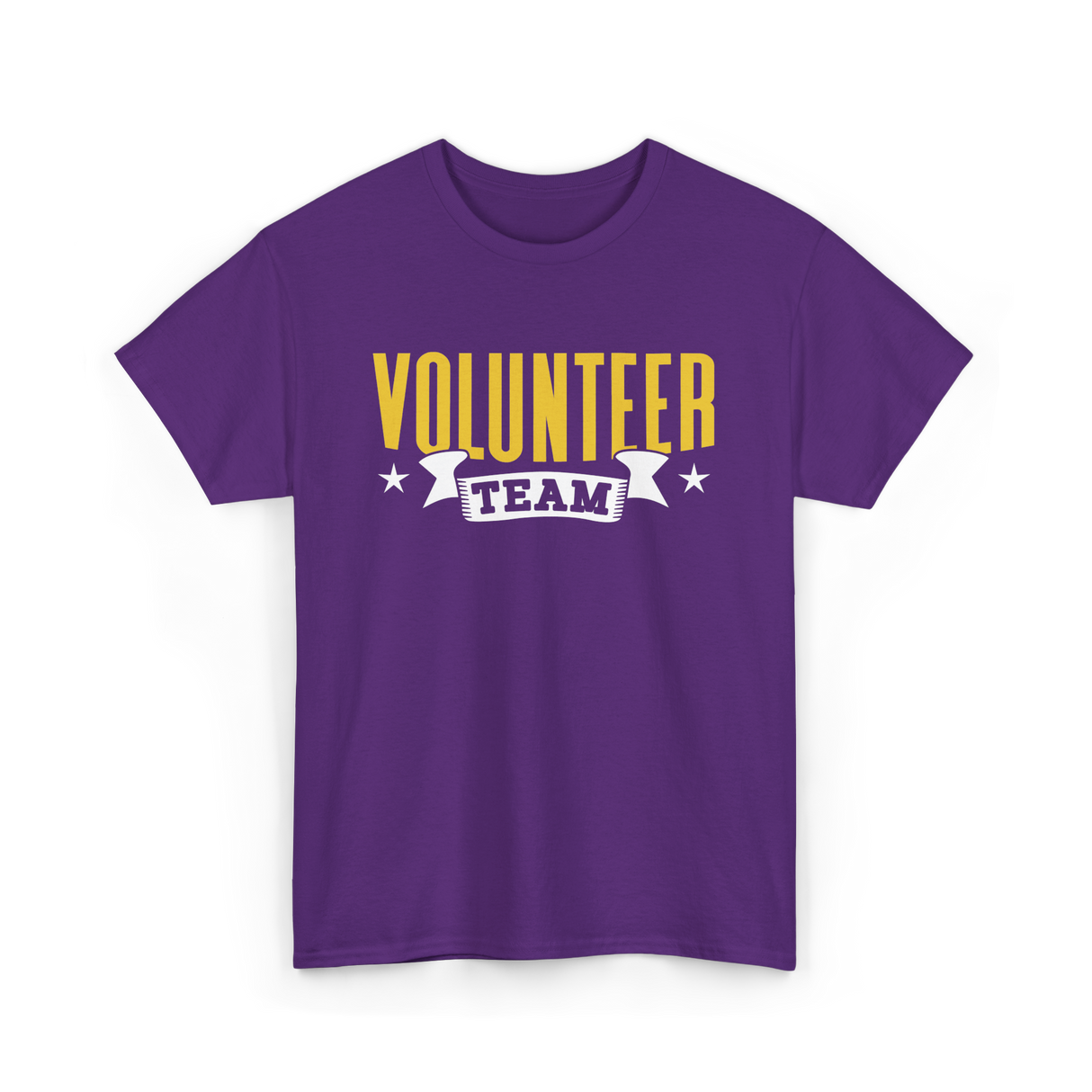 Volunteer Team Volunteer Work T-Shirt - Purple