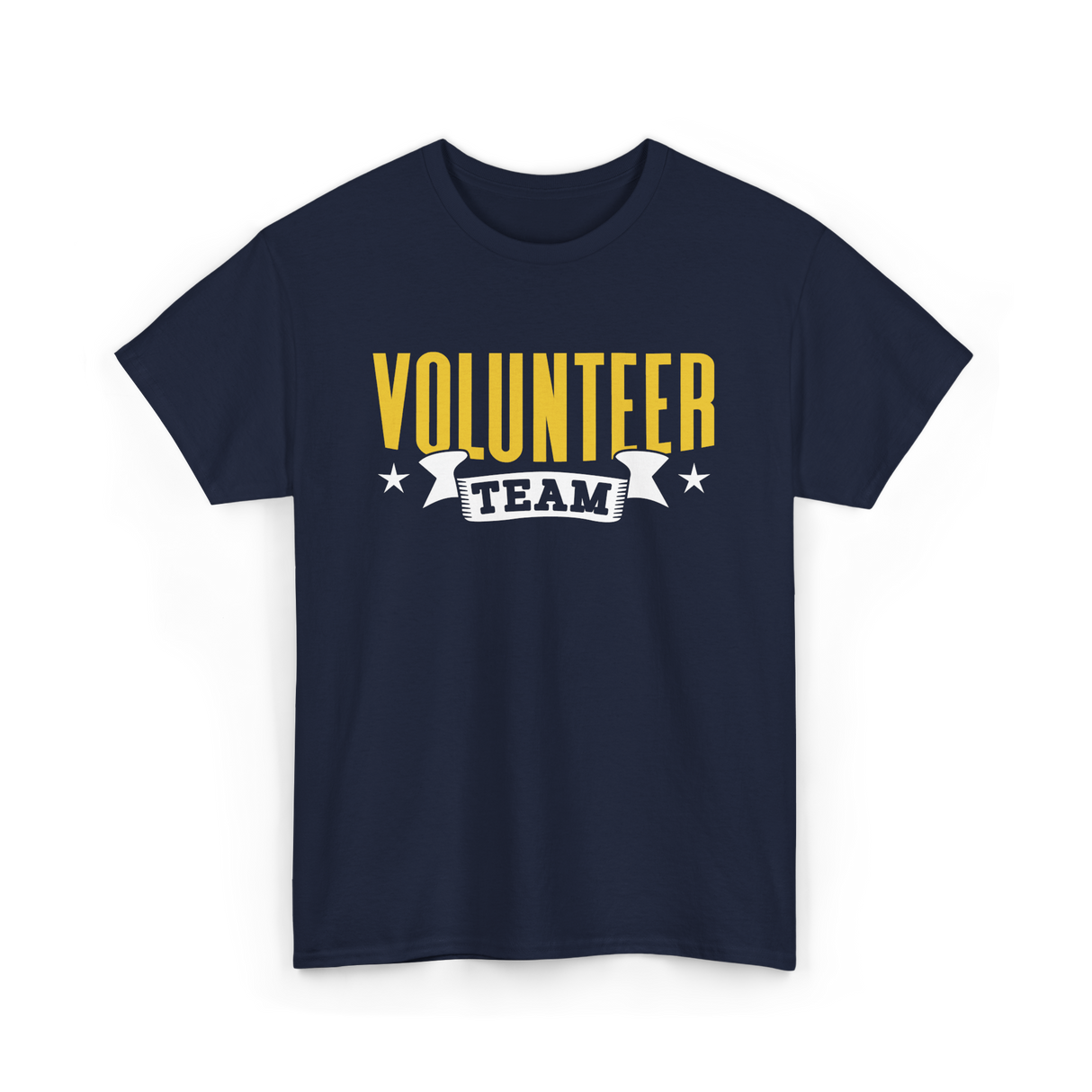 Volunteer Team Volunteer Work T-Shirt - Navy