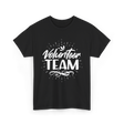 Volunteer Team Volunteering Helpers T-Shirt - Black