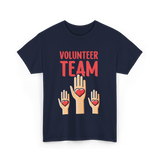 Volunteer Team Volunteering T-Shirt - Navy