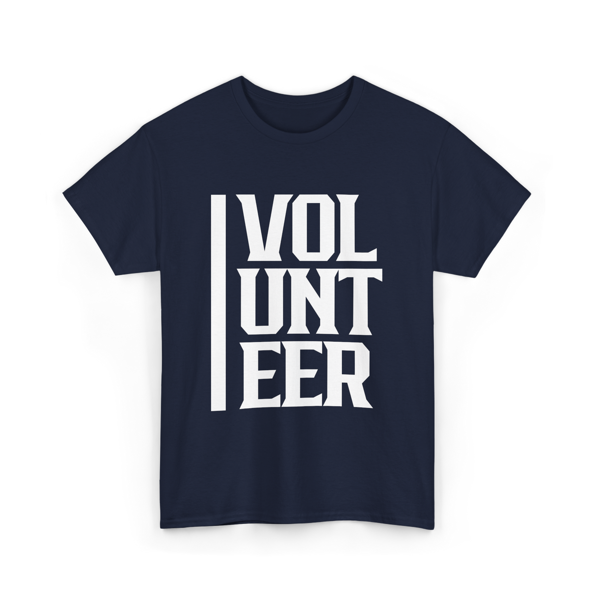 Volunteer Volunteer Work Community Service T-Shirt - Navy