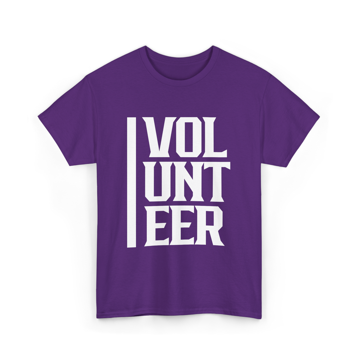 Volunteer Volunteer Work Community Service T-Shirt - Purple