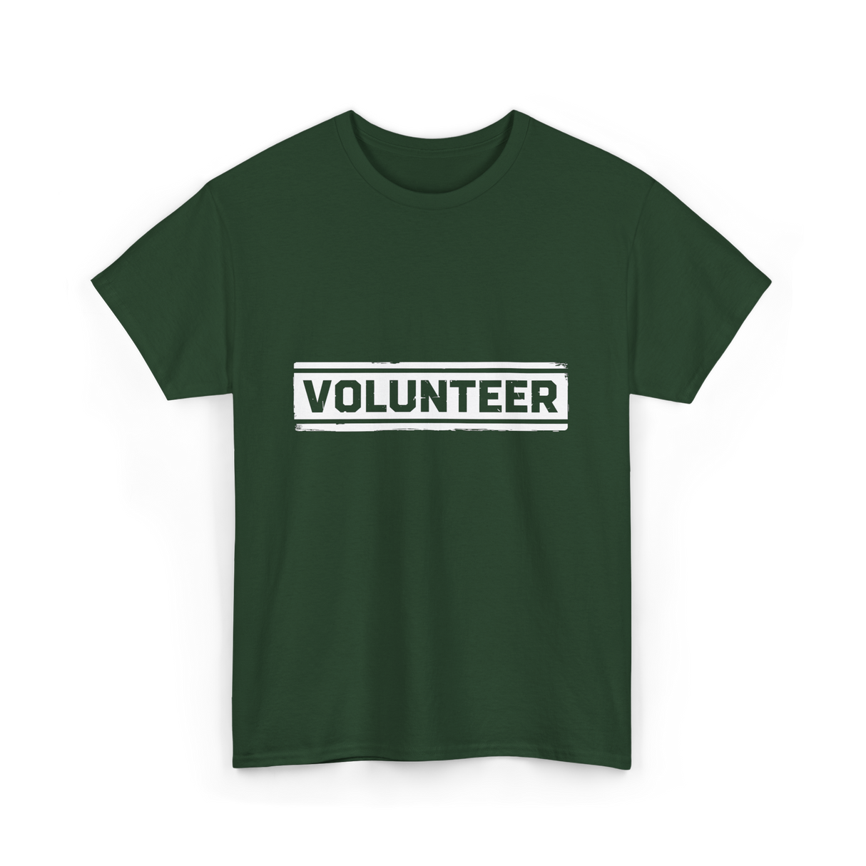 Volunteer Volunteer Work T-Shirt - Forest Green