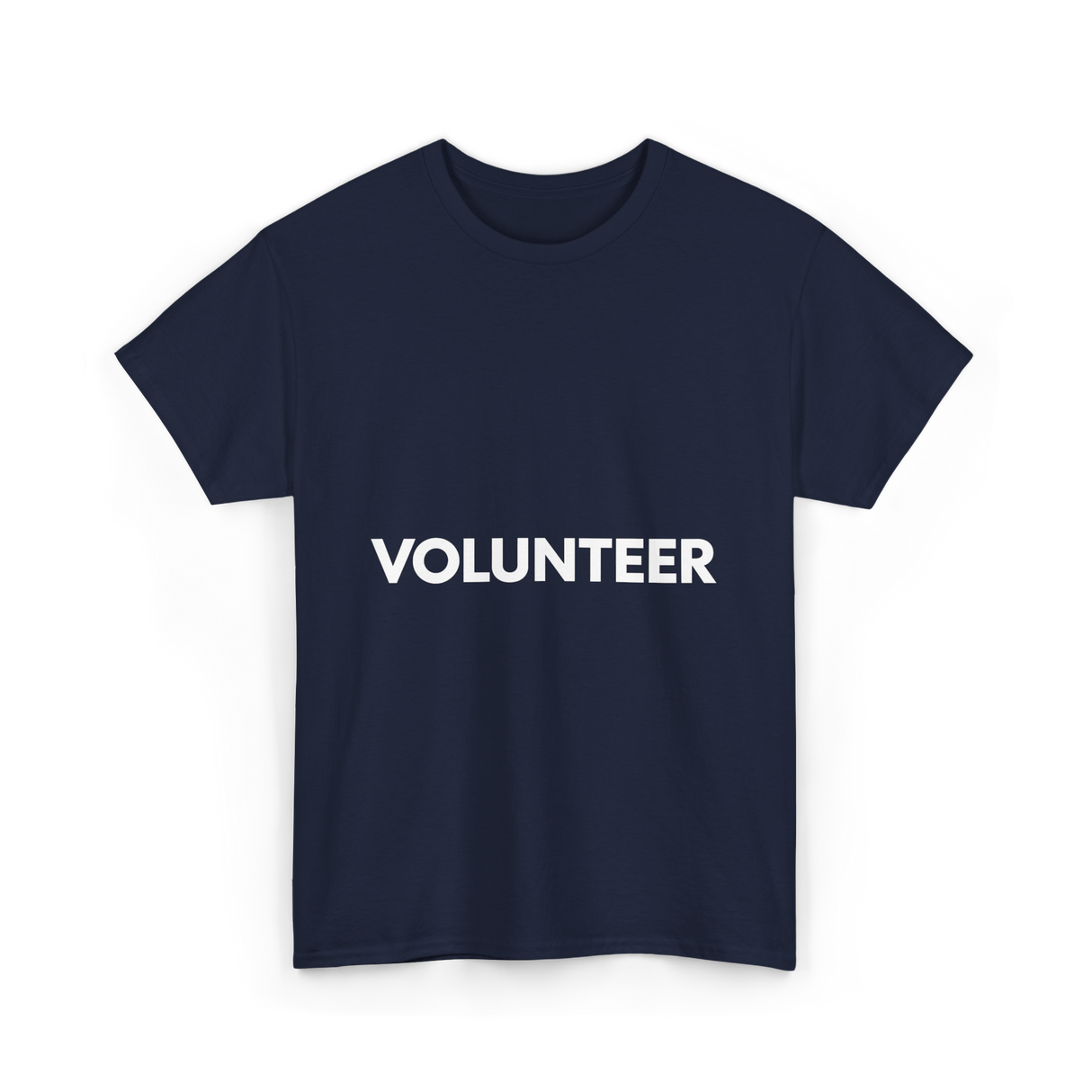 Volunteer Volunteering Community Service T-Shirt - Navy