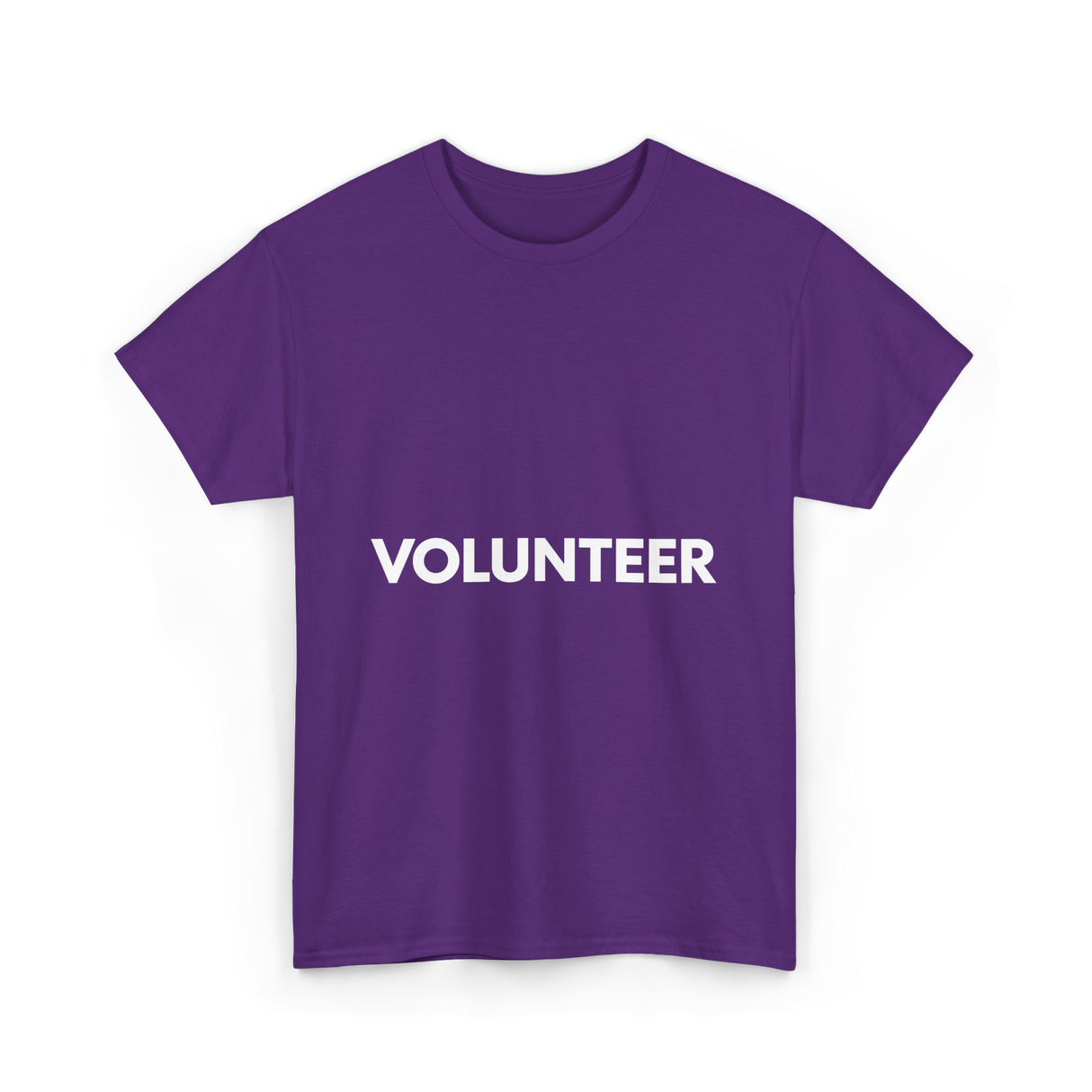 Volunteer Volunteering Community Service T-Shirt - Purple