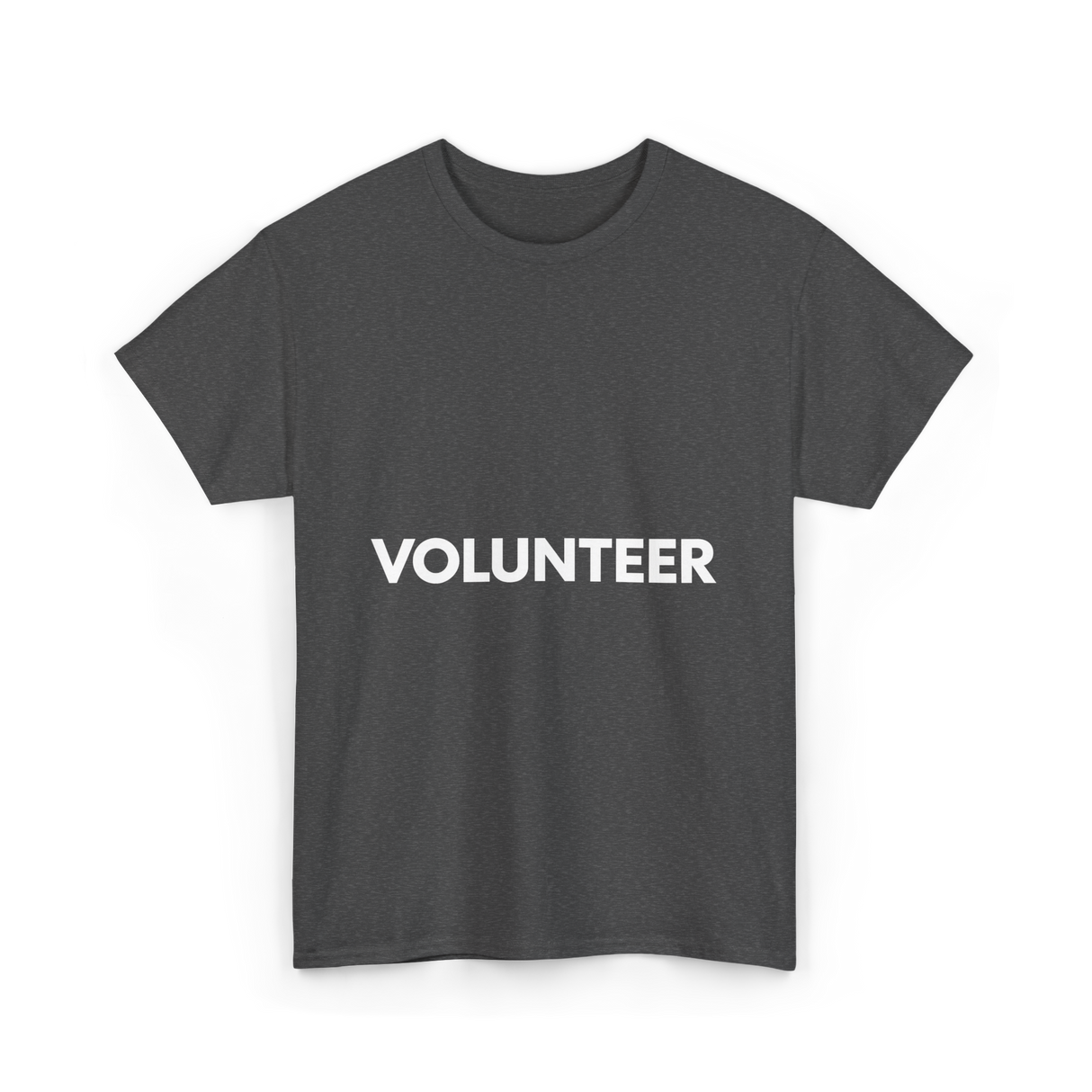 Volunteer Volunteering Community Service T-Shirt - Dark Heather