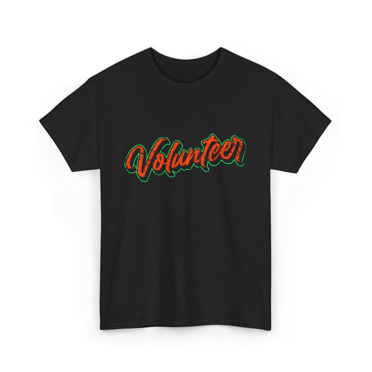 Volunteer Volunteerism Community Service T-Shirt - Black