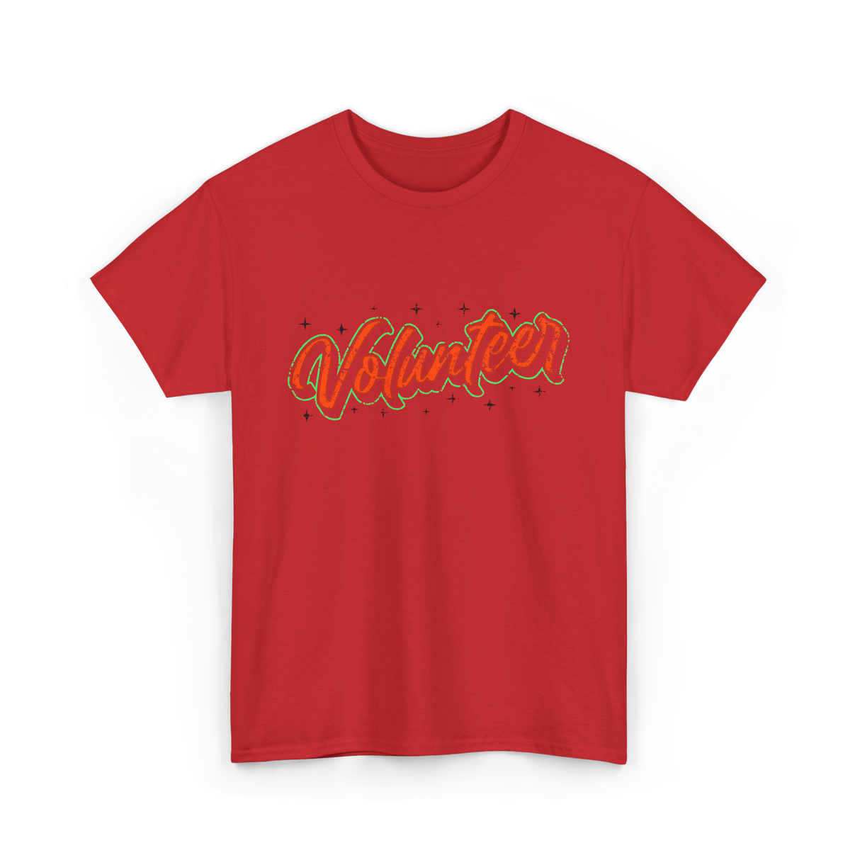 Volunteer Volunteerism Community Service T-Shirt - Red