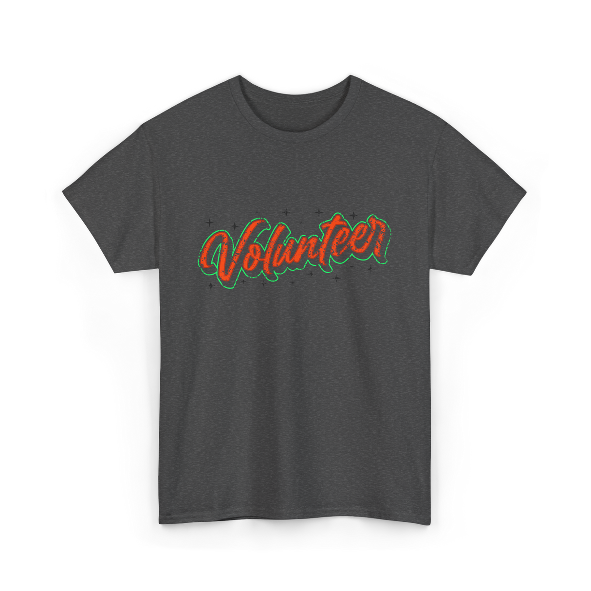 Volunteer Volunteerism Community Service T-Shirt - Dark Heather