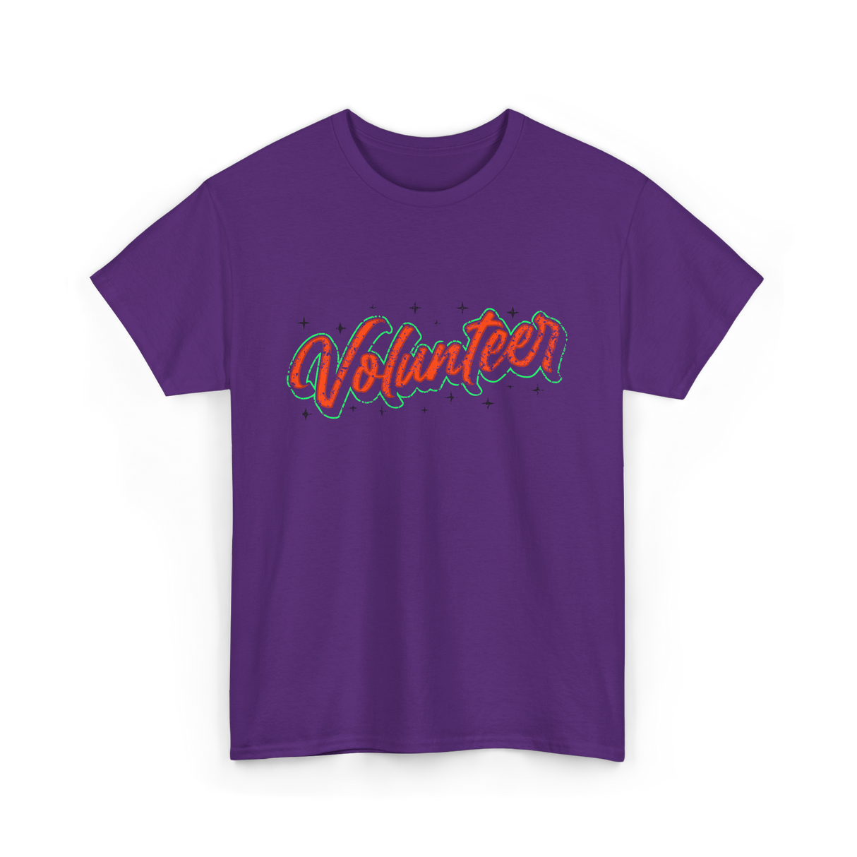 Volunteer Volunteerism Community Service T-Shirt - Purple